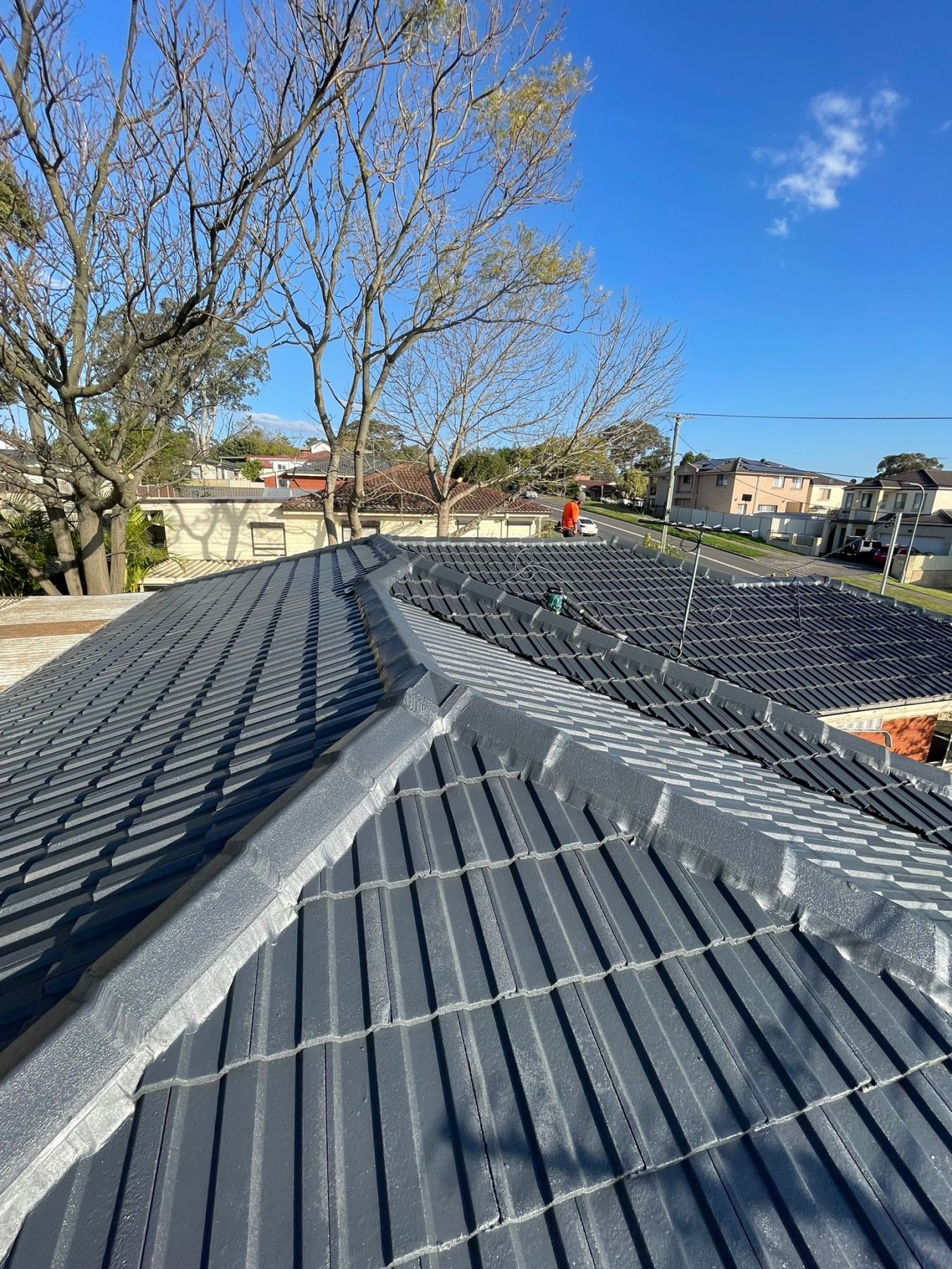 Roof restoration - after
